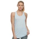 Women's Tek Gear&reg; Jersey Racerback Tank, Size: S Long, Med Blue
