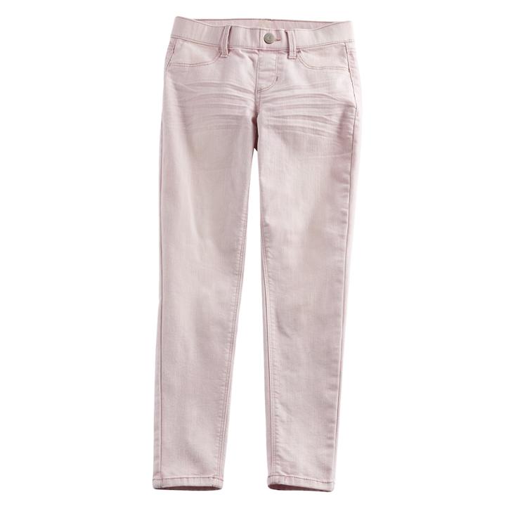 Girls 7-16 & Plus Size So&reg; Ankle Jeggings, Size: 16, Brt Pink