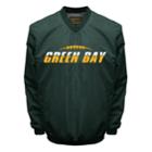Men's Franchise Club Tone City Green Bay Football Windshell Pullover Jacket, Size: Xxl, Med Green