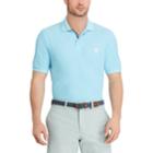 Men's Chaps Classic-fit Birdseye Polo, Size: Medium, Blue