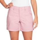 Women's Gloria Vanderbilt Cathy Cargo Shorts, Size: 16, Dark Pink