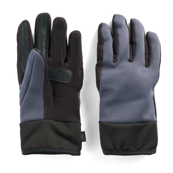 Men's Isotoner Sleekheat&trade; Smartouch&reg; Stretch Gloves, Size: Large, Grey Other