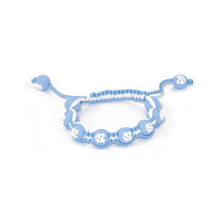 North Carolina Tar Heels Bead Bracelet, Girl's, Multicolor