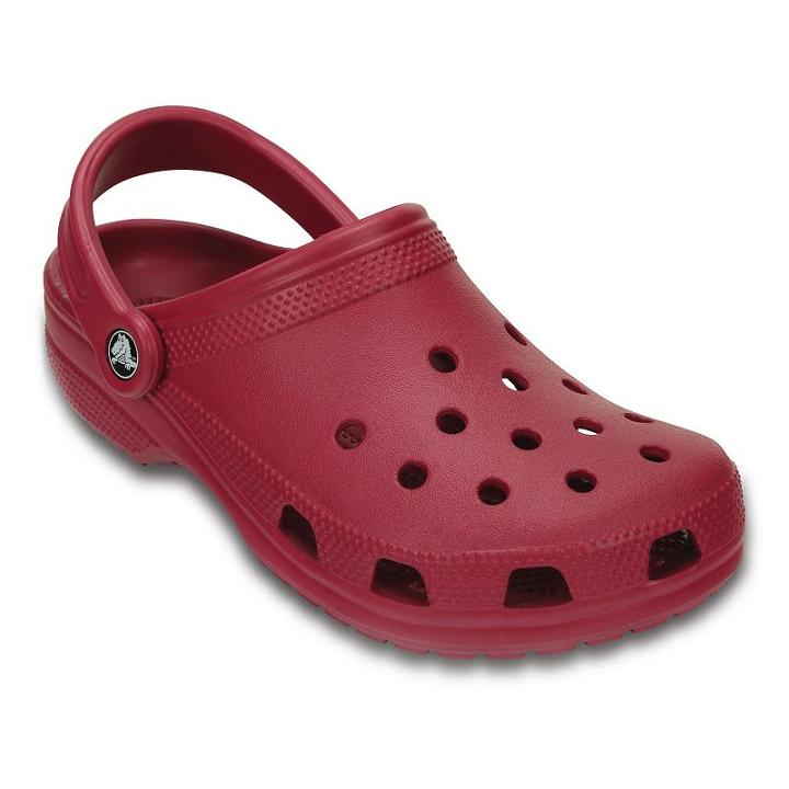 Crocs Classic Adult Clogs, Size: M9w11, Light Red