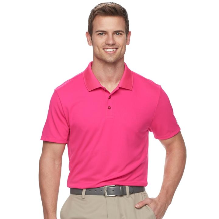 Men's Fila Sport Golf&reg; Fitted Pro Core Performance Polo, Size: Xl, Dark Pink