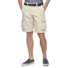 Men's Sonoma Goods For Life&trade; Twill Cargo Shorts, Size: 30, Lt Beige