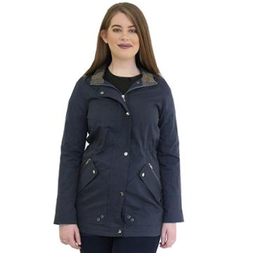 Women's Mo-ka Hooded Anorak Jacket, Size: Large, Blue