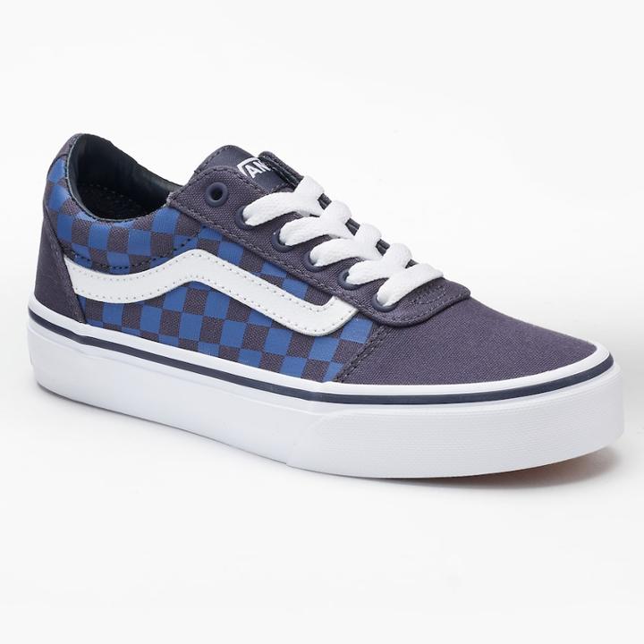 Vans Ward Low Boys' Skate Shoes, Size: 7, Blue (navy)
