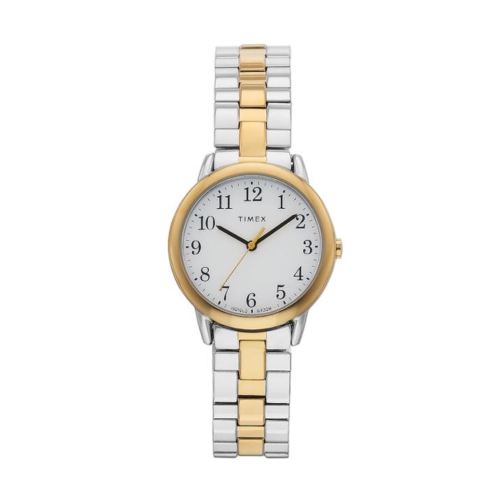 Timex Women's Easy Reader Two Tone Expansion Watch - Tw2r58800, Size: Small, Multicolor
