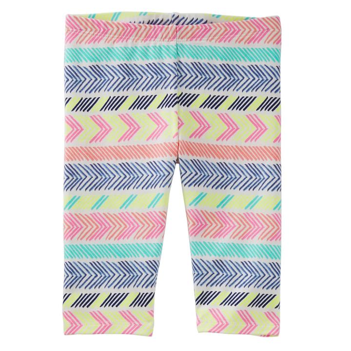 Girls 4-12 Oshkosh B'gosh&reg; Printed Capri Leggings, Size: 6-6x, Blue (wash)
