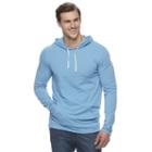 Big & Tall Men's Sonoma Goods For Life&trade; Modern-fit Flexwear Hoodie, Size: 3xl Tall, Med Blue