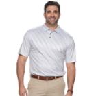 Big & Tall Grand Slam Stretch Performance Golf Polo, Men's, Size: Xl Tall, Med Grey