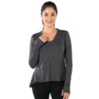 Women's Balance Collection Terra High-low Tee, Size: Xl, Grey