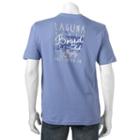Men's Caribbean Joe Back-print Laguna Beach Board Club Tee, Size: Xl, Lt Purple