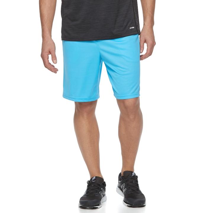 Men's Tek Gear&reg; Mesh Shorts, Size: Xxl, Turquoise/blue (turq/aqua)