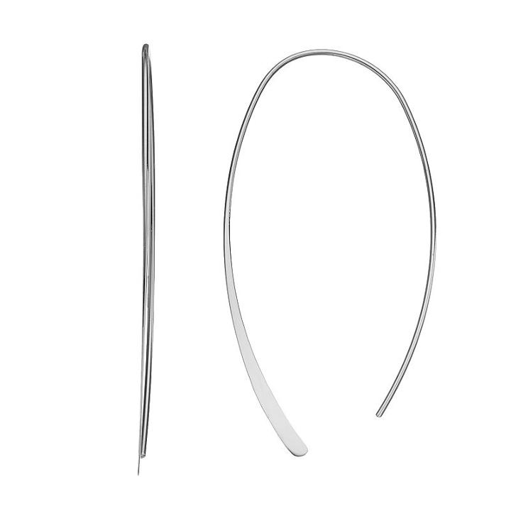 Jennifer Lopez Threader Earrings, Women's, Silver
