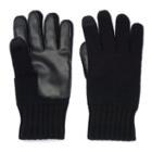Men's Apt. 9&reg; Knit Gloves, Size: Medium/large, Black