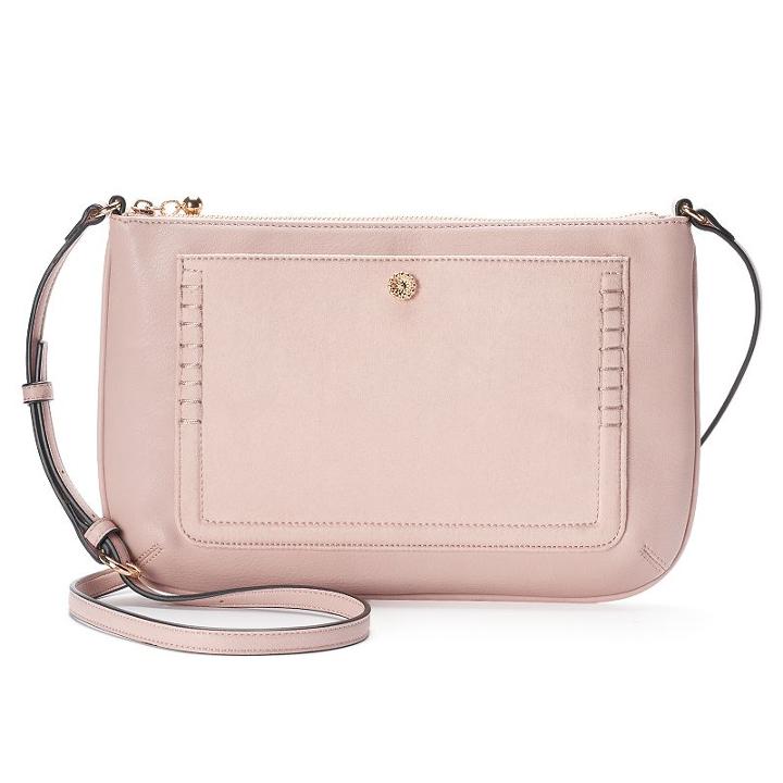 Lc Lauren Conrad Bonne Clutch, Women's, Light Pink