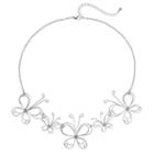 Mudd&reg; Wire Butterfly Necklace, Women's, Silver