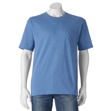 Men's Goldtoe&reg; Pocket Tee, Size: Small, Blue