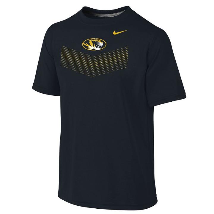 Boys 8-20 Nike Missouri Tigers Legend Tee, Boy's, Size: Small, Black