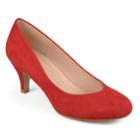 Journee Collection Janey Women's High Heels, Size: Medium (7), Red