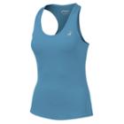 Women's Asics Emma Mesh Scoopneck Racerback Tank, Size: Xl, Blue Other