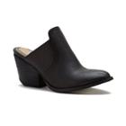 Sugar Tag Women's Block Heel Mules, Girl's, Size: Medium (8.5), Black