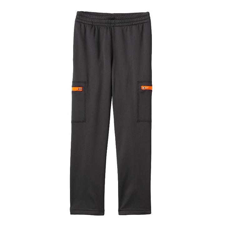 Boys 4-10 Jumping Beans&reg; Fleece-lined Performance Cargo Pants, Boy's, Size: 4, Grey