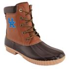 Men's Kentucky Wildcats Duck Boots, Size: 12, Brown