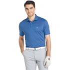 Men's Izod Swingflex Classic-fit Feeder-striped Performance Golf Polo, Size: Large, Brt Blue
