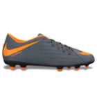Nike Hypervenom Phantom 3 Club Men's Firm Ground Soccer Cleats, Size: 12, Grey