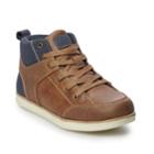 Sonoma Goods For Life&trade; Outfield Boys' High Top Shoes, Size: 7, Brown