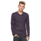 Men's Rock & Republic V-neck Sweater, Size: Xxl, Purple Oth