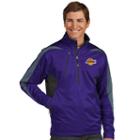 Men's Antigua Los Angeles Lakers Discover Pullover, Size: Small, Drk Purple
