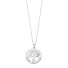 Timeless Sterling Silver Family Is Forever Pendant Necklace, Women's