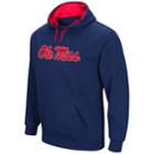 Men's Campus Heritage Ole Miss Rebels Logo Hoodie, Size: Xxl, Med Blue