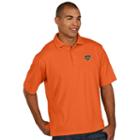 Men's Antigua Houston Dynamo Xtra-lite Desert-dry Pique Performance Polo, Size: Large, Brt Orange