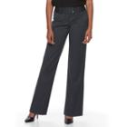 Petite Apt. 9&reg; Modern Fit Wide-leg Dress Pants, Women's, Size: 4 Petite, Blue