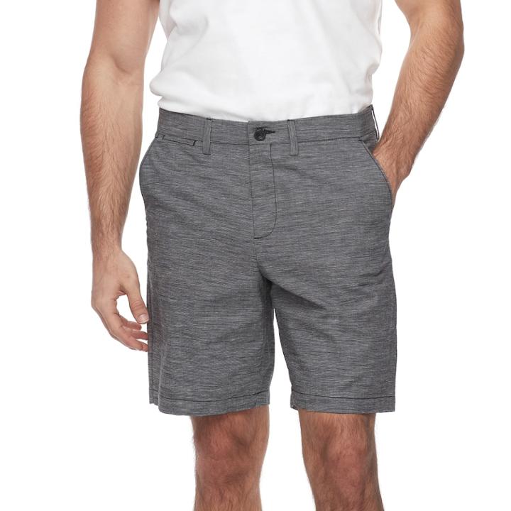 Men's Apt. 9&reg; Regular-fit Stretch Shorts, Size: 42, Black