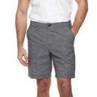 Men's Apt. 9&reg; Regular-fit Stretch Shorts, Size: 42, Black