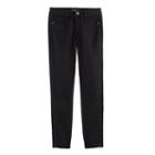 Girls 7-16 & Plus Size Mudd&reg; Studded Side Jeggings, Size: 10, Black