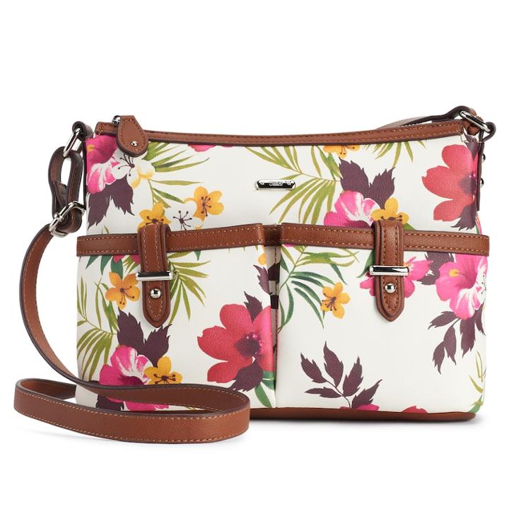 Chaps Carlene Ii Crossbody Bag, Women's, White