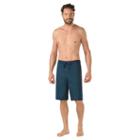 Men's Speedo Hexagon Stretch E-board Shorts, Size: Medium, Blue (navy)