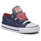 Toddler Converse Chuck Taylor All Star Shine Double-tongue Shoes, Kids Unisex, Size: 2t, Blue Other
