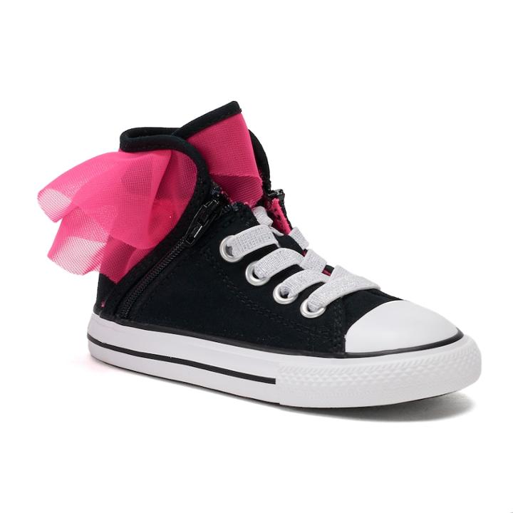 Toddler Converse Chuck Taylor All Star Block Party High Top Sneakers, Kids Unisex, Size: 8 T, Black