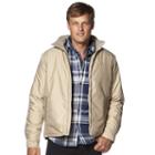 Men's Chaps Bi-swing Hooded Jacket, Size: Xxl, Brown Over