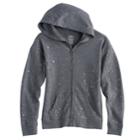 Girls 7-16 & Plus Size So&reg; Zip-up Hoodie, Size: 12, Med Grey