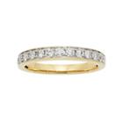 1/2 Carat T.w. Igl Certified Diamond 14k Gold Wedding Ring, Women's, Size: 7, White