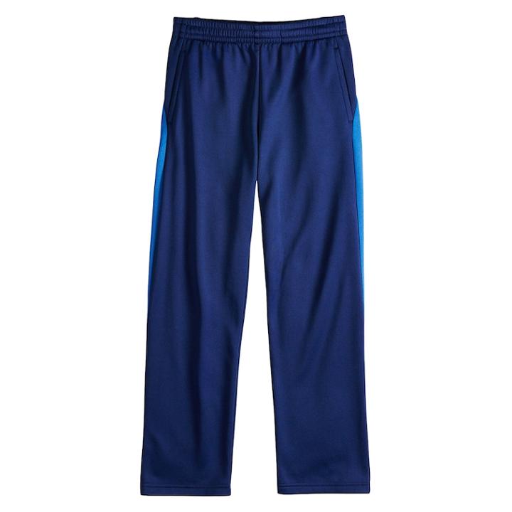 Boys 8-20 Tek Gear&reg; Performance Fleece Pants, Size: Small, Blue (navy)